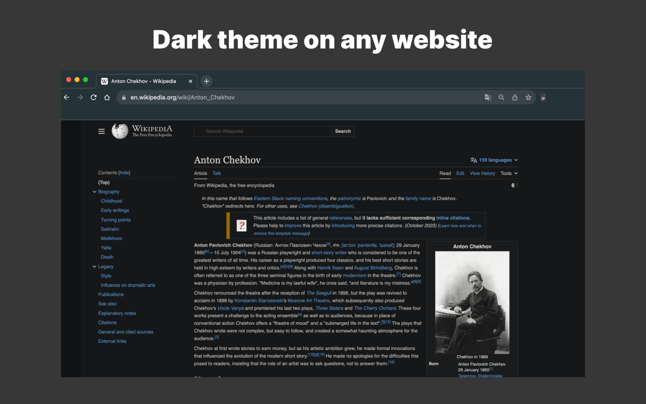 Dark Mode Preview